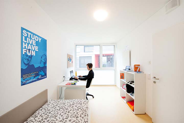 PopUp dorms Studentenzimmer; Credits: home4students